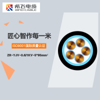 希飞牌 ZR-YJV-0.6/1KV-5*95mm² 铜芯阻燃低压电缆 元/米 联系客服 定制商品