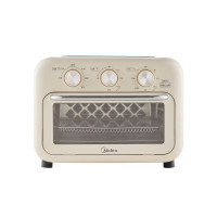 美的烤箱家用全自动多功能家用电烤箱空气炸锅一体12L精准控温定时立 PT12K3