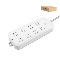 杰储(GCHUL) CPP120 总控8位5米 2500W 插排 (计价单位:个) 白色