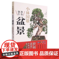 小林国雄教你制作盆景 盆景制作书籍 附石盆景制作与养护技巧鉴赏制作管理养花树木盆景造型设计栽培修剪技艺家庭园艺书