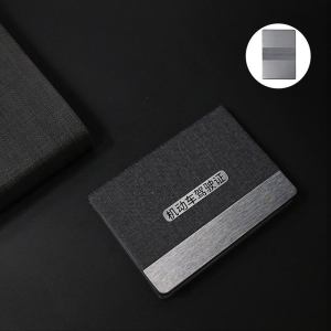 [补贴10%]驾驶证皮套驾照网红机动车行驶证一体女创意二合一超薄卡包保护套 驾驶证[2卡位]古典灰