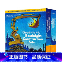 [正版]晚安工地上的车 2册盒装 英文原版绘本Goodnight, Goodnight, Construction S