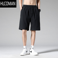 HLCOMAN夏季薄款短裤男生宽松透气休闲裤速干百搭沙滩裤户外运动五分裤子