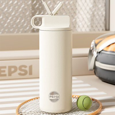 百事保温杯750ml耐磨涂层易清洗BS-Y-750-013(颜色随机)