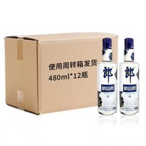 郎酒 顺品郎蓝顺45度480ml*12 浓酱兼香型