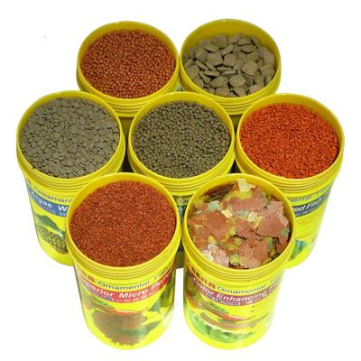 孔雀鱼饲料热带鱼粮鱼食小型鱼凤尾淡水通用小颗粒观赏鱼金鱼饲料