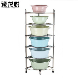 豫龙悦不锈钢脸盆架