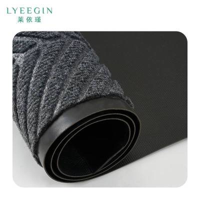 莱依瑾LYEEGIN 地毯 轮胎纹 灰色1.6m宽(需要多长拍多长)/m