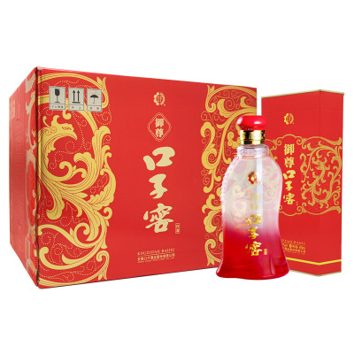 酒厂直营-口子窖御尊41度450ML*6瓶兼香型白酒整箱口子酒