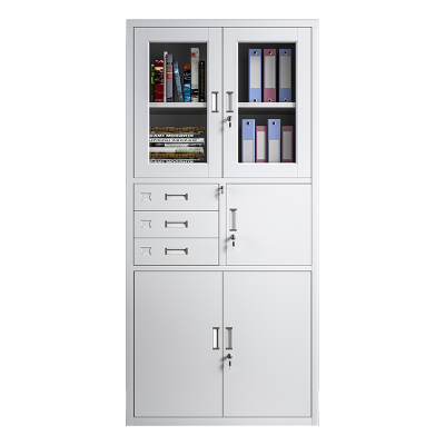 DXBG凭证柜会计收纳柜财务档案柜资料柜加厚文件柜办公室带锁铁皮柜偏三内保柜