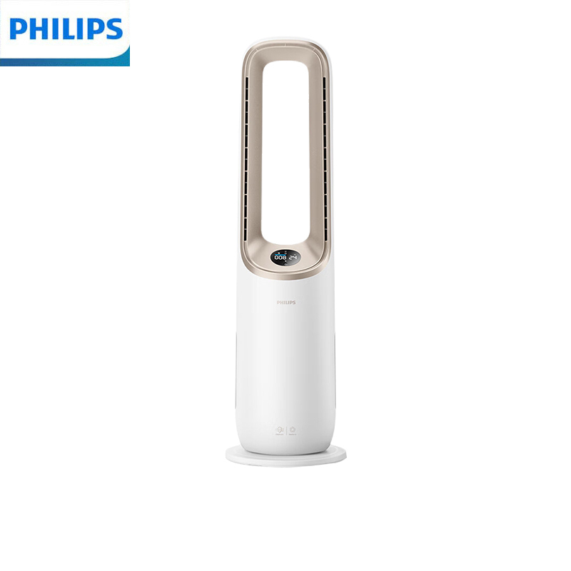 飞利浦(PHILIPS)净化凉风暖风三合一智能空气净化器 AMF870/06 取暖器暖风机家用除甲醛消毒机无叶风扇