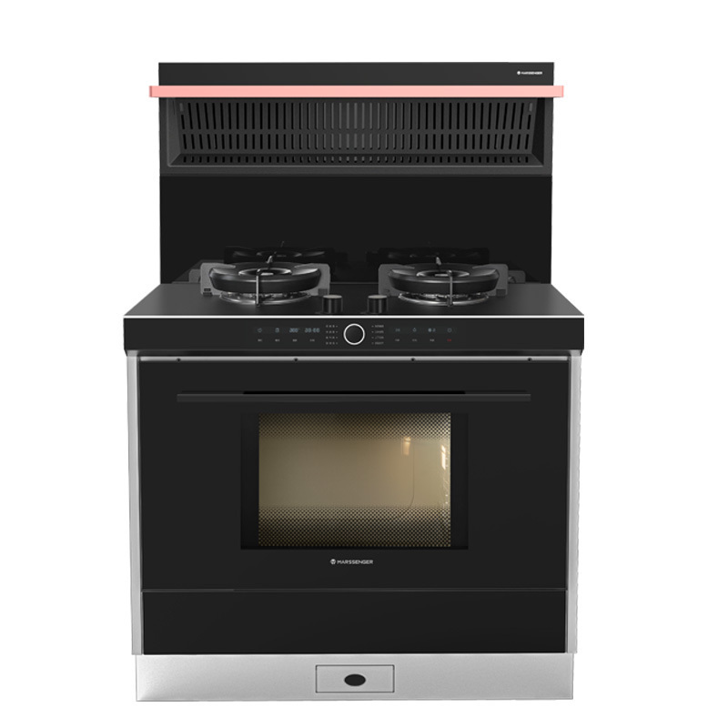 火星人JJZT-Q35BC02L左排烟天然气一体集成灶烤箱厨房家用一体灶官方