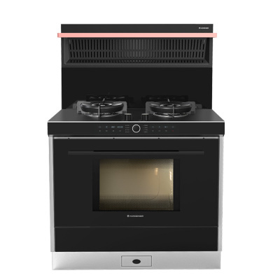 火星人JJZT-Q35BC02L左排烟天然气一体集成灶烤箱厨房家用一体灶官方