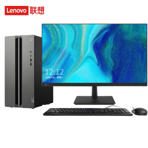 联想(Lenovo)GeekPro设计师游戏台式电脑整机(酷睿14代i5-14400F RTX3050 6G显卡 16G DDR5 512G SSD Win11)27英寸显示器
