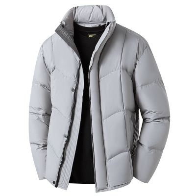 潮流男女款宽松加厚面包羽绒服年秋冬新国标90白鸭绒羽绒外套