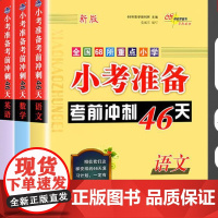 小考准备考前冲刺46天语文数学英语全国68所校小升初名校冲刺总复习知识大集结必刷题小学六年级下册全套试卷复习辅导资料