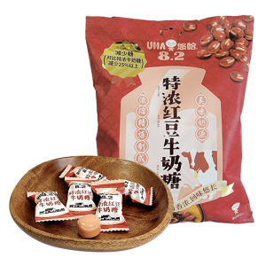 悠哈奶糖UHA牛奶糖特浓牛奶糖袋装300g结婚喜糖零食品