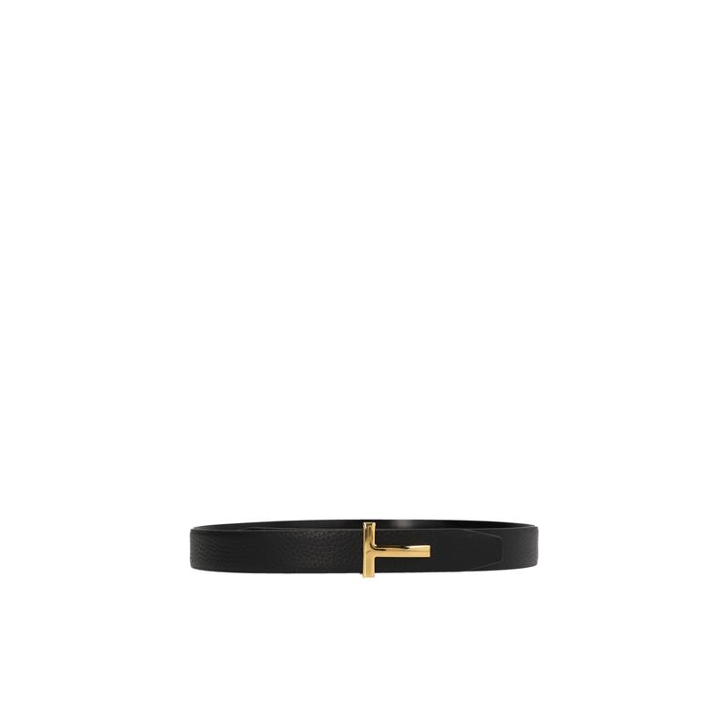 汤姆福特(Tom Ford)女士双面腰带可调节小牛皮时尚百搭3cm宽设计