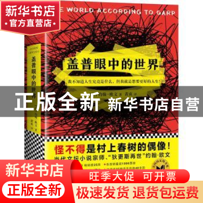 正版 盖普眼中的世界 (美)约翰·欧文(John Irving)著 江苏凤凰文