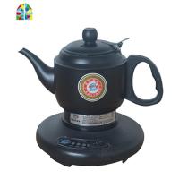 不锈钢电热水壶 随手泡快速烧水泡茶壶 茶具套装茶道配件 FENGHOU 0.8L不锈钢黑色烧水壶