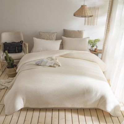 会浙缘新疆棉鱼鳞网纱被子150×200cm 6斤