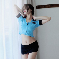 长夜漫漫情趣内衣女性感空姐女警制服诱惑套装角色扮演1272