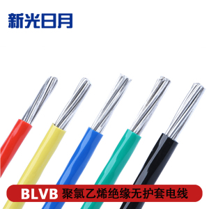 新光日月聚氯乙烯绝缘无护套电缆电线BLVB 10mm²/米