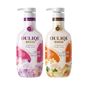 欧丽琦香氛润肤沐浴露2瓶装(彼岸花开沐浴露1L+茶歇幽莲沐浴露1L)