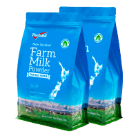 纽仕兰Theland新西兰进口脱脂奶粉1kg*2袋营养早餐奶粉家庭装