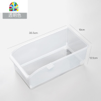 大号冰箱收纳盒冷冻食品保鲜盒透明塑料长方形厨房蔬菜水果储物盒 FENGHOU