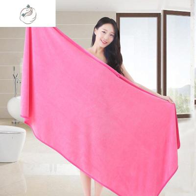 日韩男女情侣裹胸成人吸水超细纤维院柔软浴巾加大儿童舒适主义
