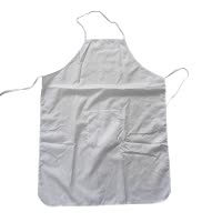 炯毅 围裙 家用围裙 厨房做饭清洁围裙 围裙 白色 条