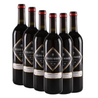 六瓶 云穆庄园智利原酒进口红酒君尚干红葡萄酒750ml*6