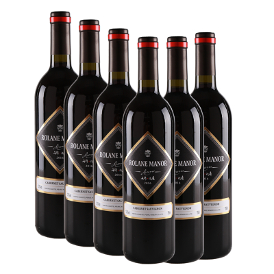 六瓶 云穆庄园智利原酒进口红酒君尚干红葡萄酒750ml*6