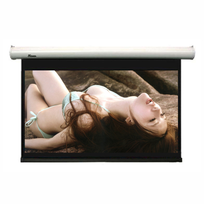 经科JK电动不带拉绳投影幕布M3-FI/300s玻纤幕白幕96寸16:9