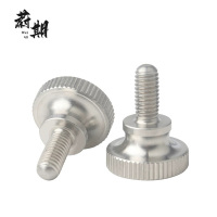 蔚期 GB834不锈钢滚花高头螺钉 M6*30 个