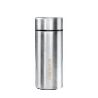 康巴赫纯钛保温杯双层钛焖茶杯男女用泡茶杯高颜值养生水杯口袋杯