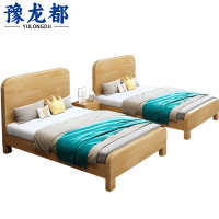 豫龙都双人宿舍床床头柜1.2*2m套