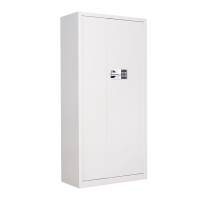 慧采云 办公家具优质钢制通门二斗国保锁保密柜办公柜铁皮柜收纳柜储物柜900*420*1850mm