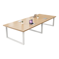 中豫鑫泽 ZYXZ5030149 会议桌简约现在长方形办公室小型会议桌 4.0米单桌