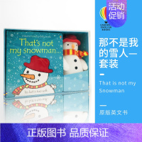 [正版]Usborne That's Not My Snowman Book soft toy 尤斯伯恩 那不是我的雪人