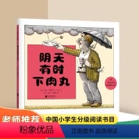 阴天有时下肉丸 [正版]阴天有时下肉丸 精装硬壳 0-2-3-4-5-6周岁幼儿园宝宝启蒙早教儿童绘本图画故事书籍睡前亲