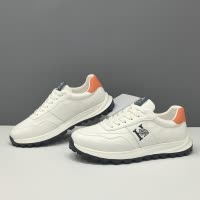 男生头层牛皮运动风休闲鞋男款潮鞋真皮百搭欧洲站男鞋男士运动鞋