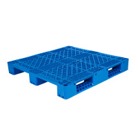 增辉智仓 塑料托盘 网格川字加厚 1.1*0.8米(4钢) 个