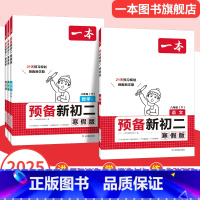 语文+数学(RJ)+英语+物理 八年级/初中二年级 [正版]2025预备新初二寒假版八年级下册语文数学英语物理阅读方法技