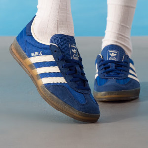 阿迪达斯 (adidas)三叶草男女鞋 GAZELLE INDOOR时尚百搭低帮耐磨休闲板鞋JH5405 ZP