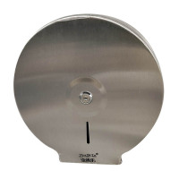 金迪乐不锈钢卷纸筒壁挂纸巾盒大盘纸盒25.5*11cm/个