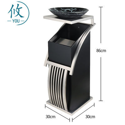 攸 银色垃圾桶 23L 个