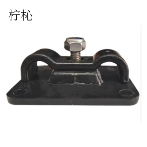 柠杺 固定M型双线卡座 100mm*80*6mm 个