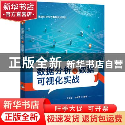 正版 数据分析与数据可视化实战 张延松 电子工业出版社 97871213